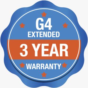 Three year extended warranty. The purchase comes with a two year warranty.